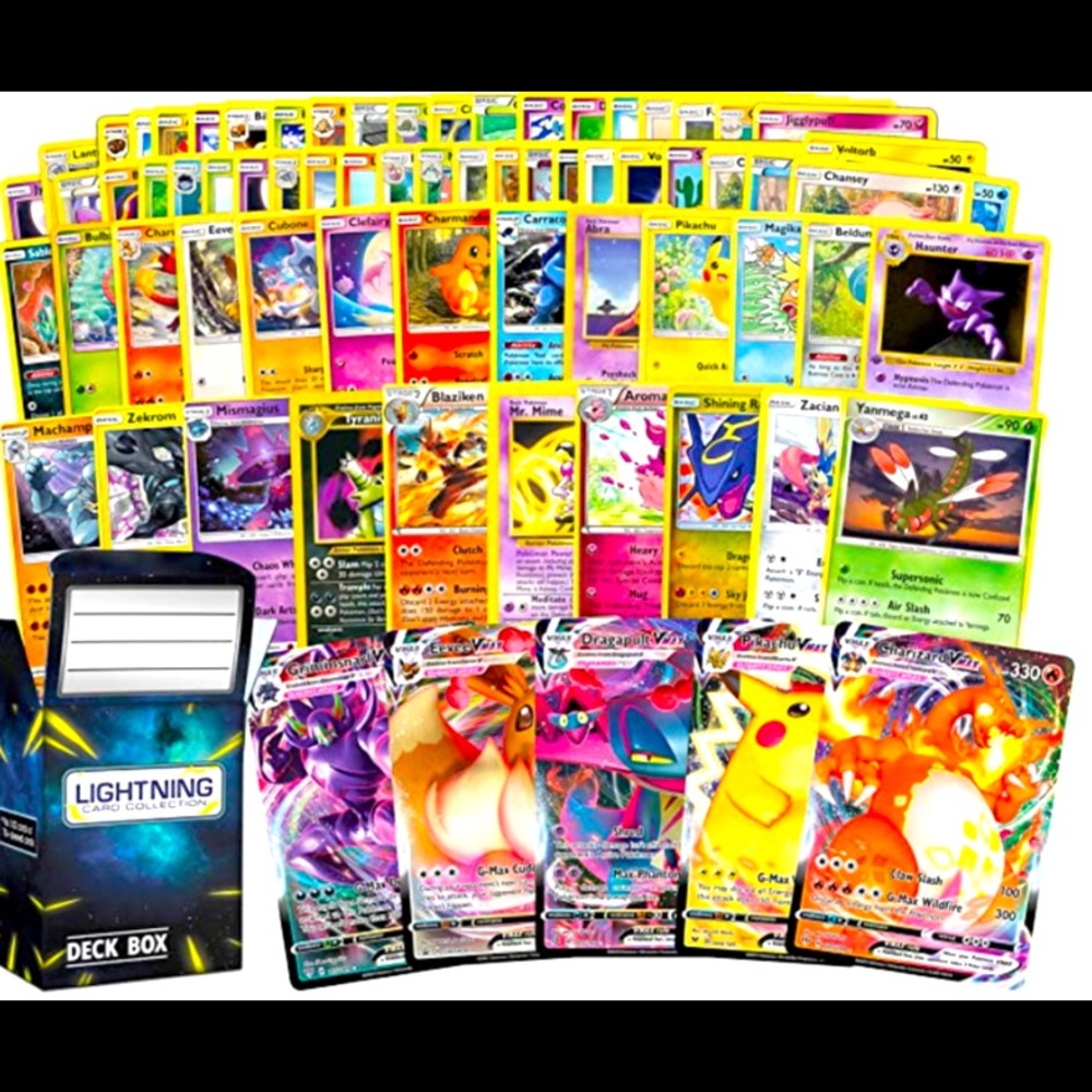 This is legendaries and normal Pokémon cards